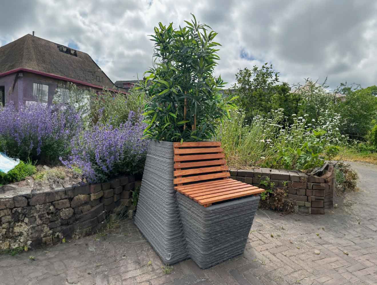 3D-geprint buitenmeubilair