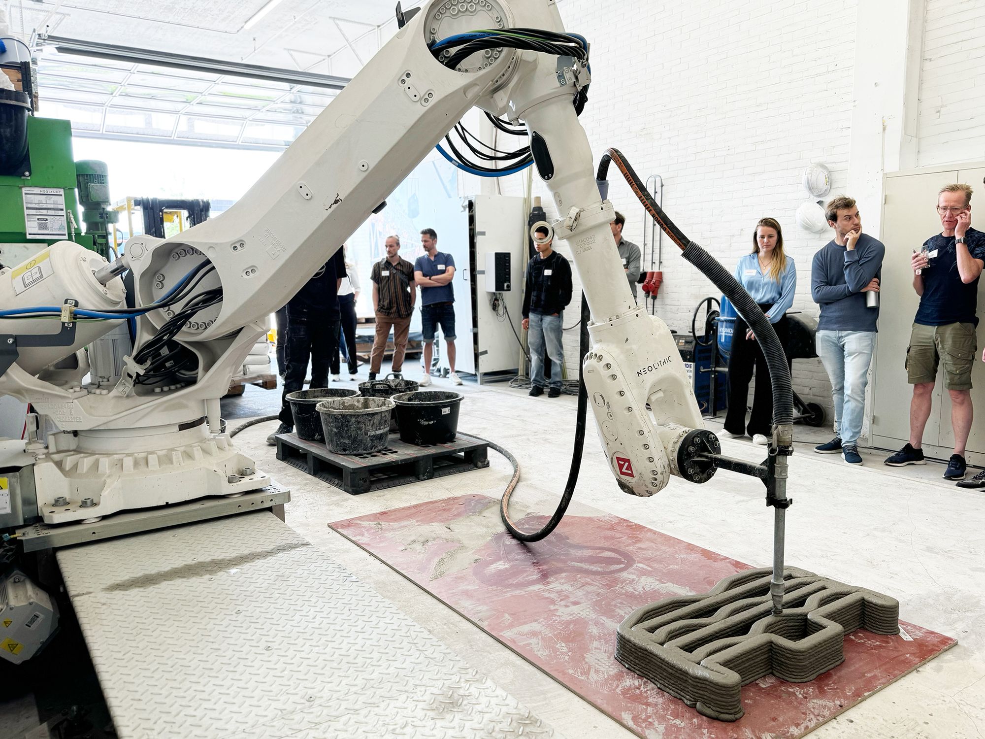 Open day in our robot lab